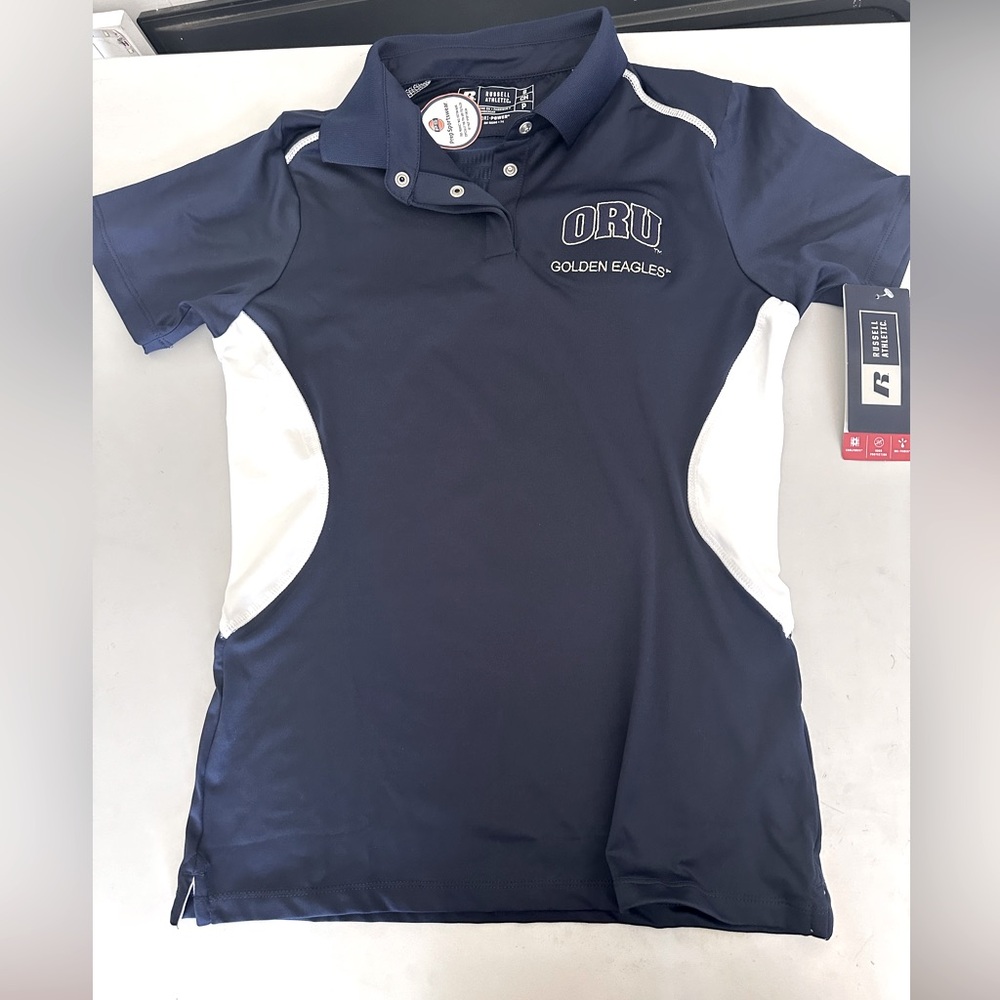 ORU golden eagles prep sportswear dri-fit polo NWT